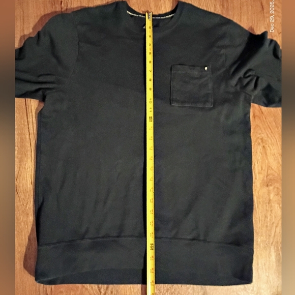 Nike SB Pocket Crewneck Sweatshirt Men's Large Black Skateboarding Long Sleeve - Picture 8 of 10